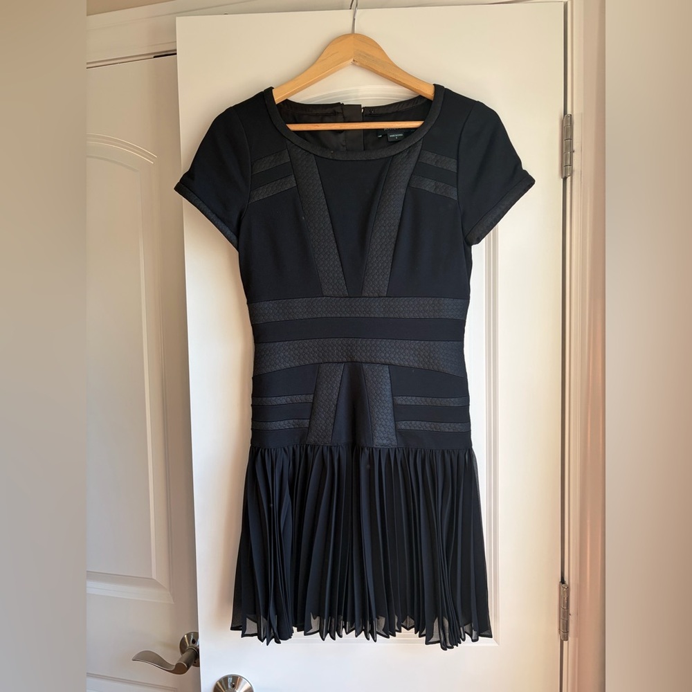 Marciano Black Textured Midi Dress - Picture 3 of 5